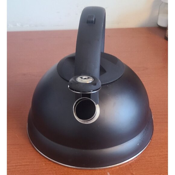 STOVE TOP WHISTLING KETTLE Black - Picture 3 of 6